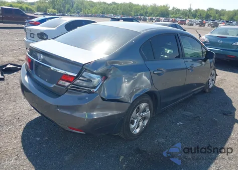 2013 Honda Civic Lx from USA, damaged, VIN 19XFB2F59DE026807